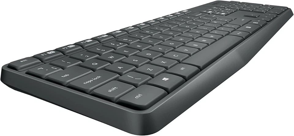 Logitech MK235 Wireless Keyboard and Mouse Combo for Windows, QWERTZ German Layo - Image 4 of 4
