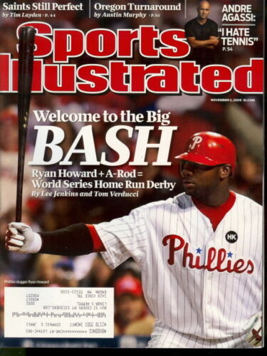 2009 Sports Illustrated: Ryan Howard Philadelphia Phillies World Series - 第 1/1 張圖片