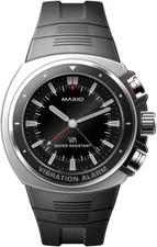MAXIO VA-100A-02B Super Vibration Alarm Watch Black From Japan NEW