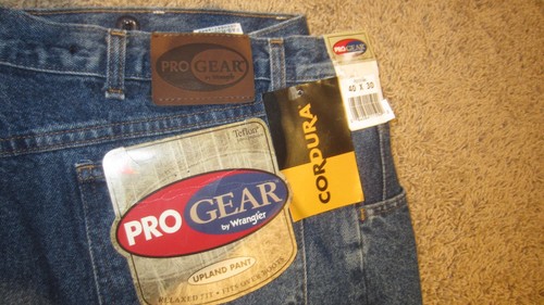 NEW Pro Gear Wrangler Pants Jeans Hunting Work Brush Cordura 40x30 Relaxed Fit - Picture 4 of 8