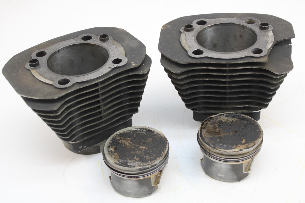883 To 1200 Silver Cylinder Piston Big Bore Conversion Kit Harley Sportster 04