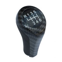 Schaltknauf Carbon-Look BMW Serie 1 3 E87 E82 E90 E91 E92 X1 X3 X5 X6 6 Getriebe