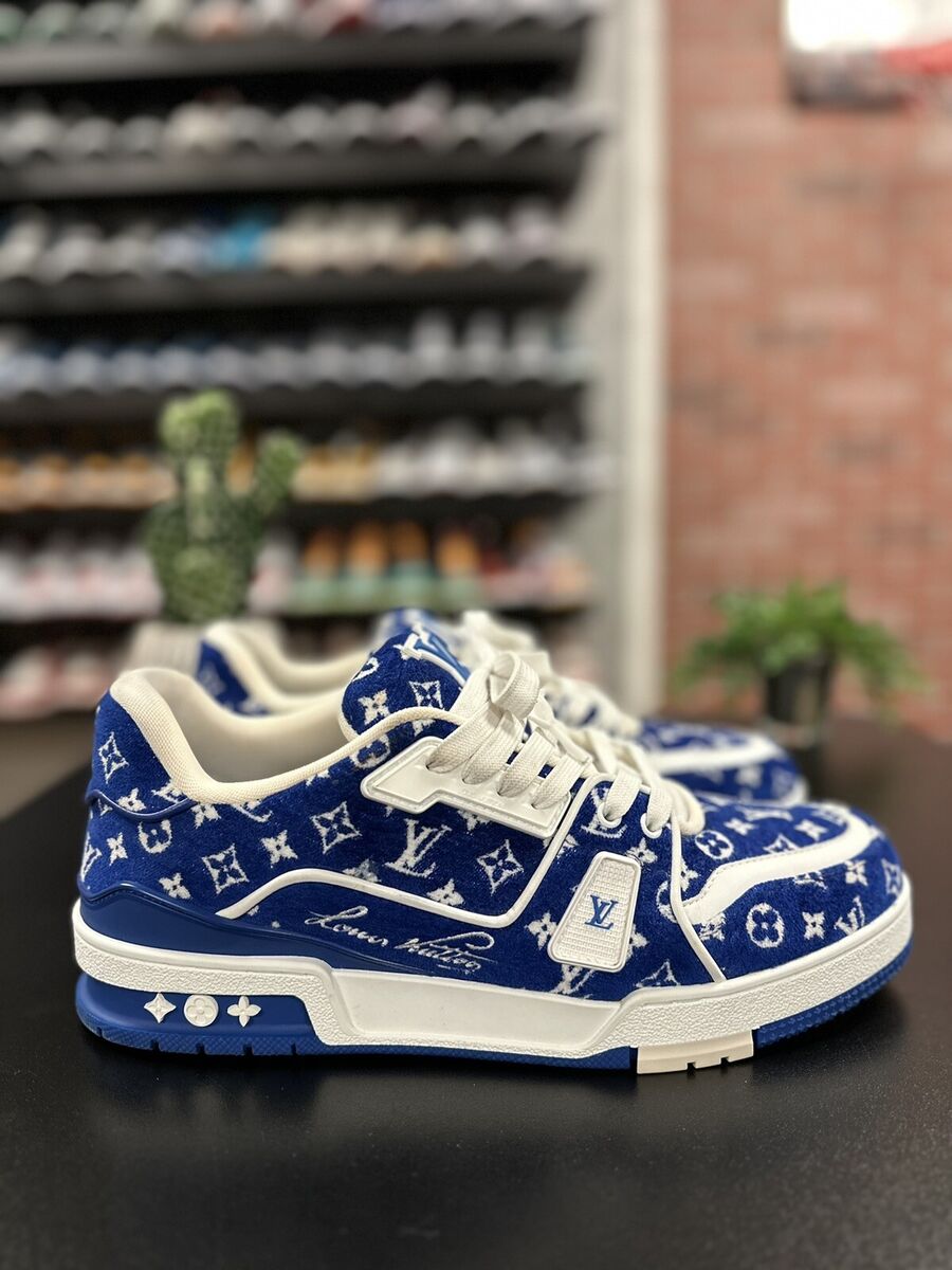 Size 9LV/10US - Louis Vuitton LV Trainer Blue 2023 $1260 Size 9LV/10US - Louis Vuitton LV Trainer Blue 2023 $1260