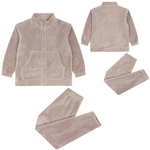 Kids Nightwear Clothes Set Pajama Set Long Sleeve Sleepwear Winter Homewear - Picture 75 of 84