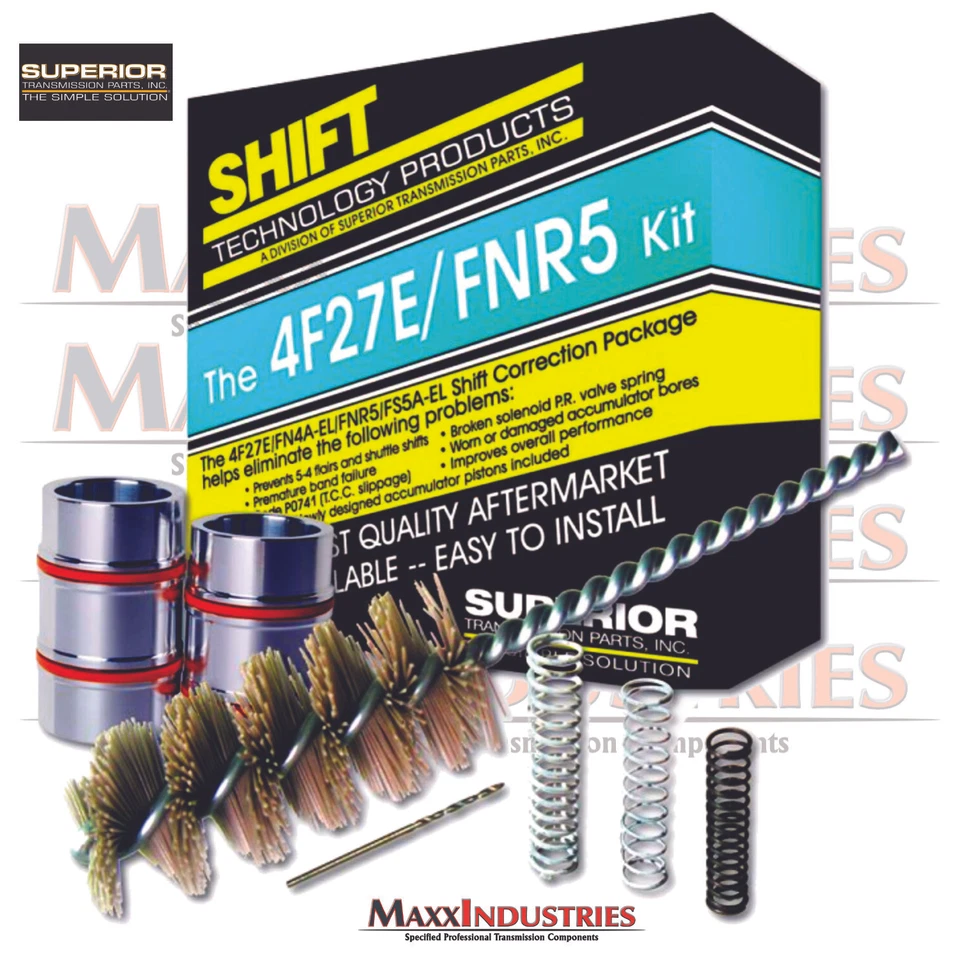 Ford Focus 4F27E Mazda FN4A-EL FNR5 Valve Body Shift Correction Kit 2000+ - Image 2 of 3