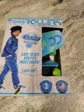 Madd Gear Rollers Light-up Heel Skates Brand New Glow Roll 6 Max. Weight110