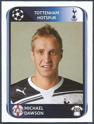 Panini UEFA Champions League 2010-11 - #043 - Tottenham Hotspur - Michael Dawson