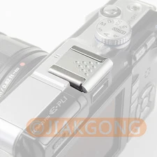 Silver Metal Universal Hot Shoe Cover for Cameras