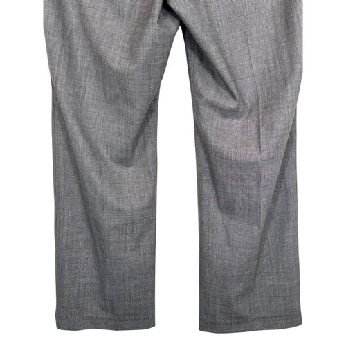NEW Ann Taylor Wool Stretch Curvy Fit Trouser Leg Pants Size 18 Gray *Flawed - Picture 7 of 9