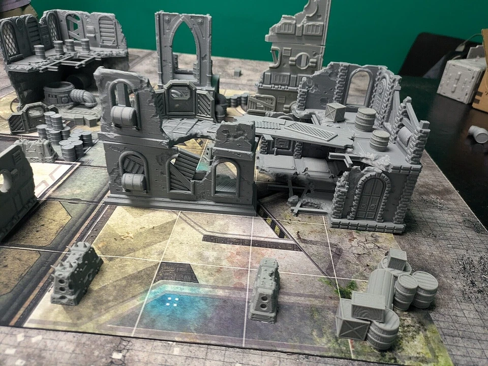 PAQUETE de terreno compatible con Deadzone/Halo Firefight - ¡¡Vale la pena más de una mesa!!! Foto 4 de 4