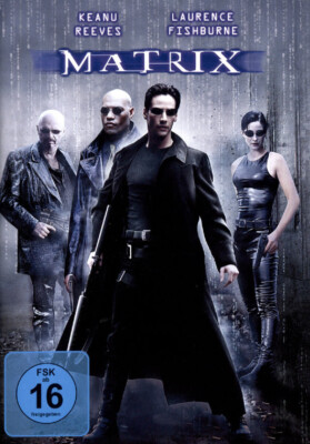 Matrix 1 - Keanu Reeves Laurence Fishburne Carrie-Anne Moss - DVD - OVP - NEU