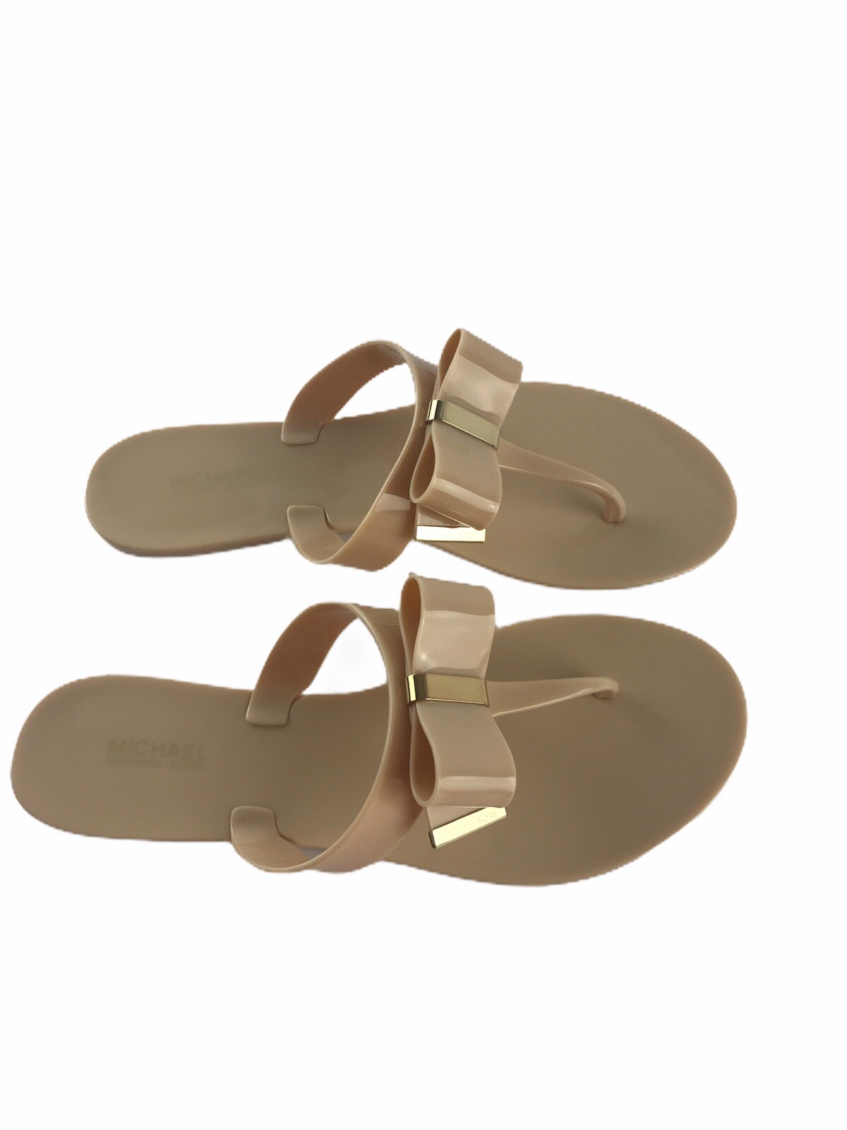 michael kors bow flip flops