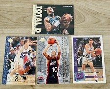NBA Basketball Cards Lot Of 4 - Jordan Signature Mark Price Total D Alonzo