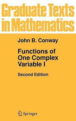 Functions of One Complex Variable I by John B. Conway (Hardcover, 1995)