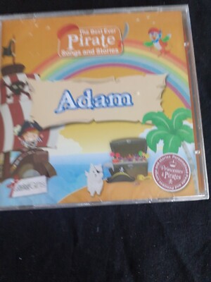 Cd ,Global Journey, Personalised Pirate stories,songs, cd, Adam