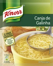 2x Knorr Soups ( Chicken Soup, Canja de Galinha  Portuguese) 