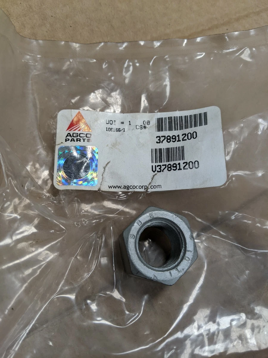 AGCO NUT V37891200 FITS VELMET VALTRA MASSEY FERGUSON | eBay 