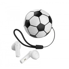 TWS Bluetooth Earphones: Soccer Ball Football Design, Wireless Sport Earbuds,