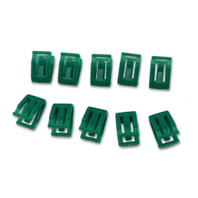 Compatibile con Isuzu D-Max 2012 19 Clip Lock Console Radio 10 pz Verde