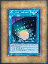 Yugioh Gateway of the Six SPWA-EN014 Super Rare 1st Ed NM
