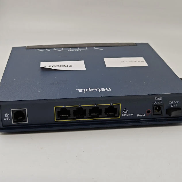 Router Netopia 3347 ADSL2/2+ - No funciona, signos de uso Foto 4 de 4