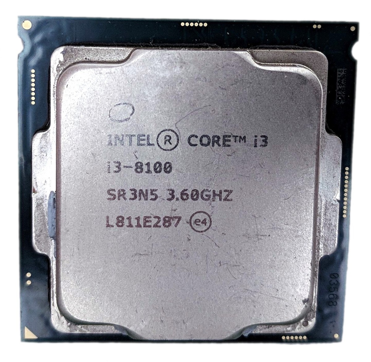 ☆Intel / CPU Core i3-8100 3.60GHz 起動確認済☆5個セット 
