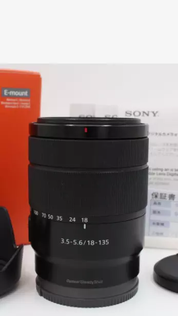 Sony E 18-135mm F3.5-5.6 OSS SEL18135 Japan Domestic New