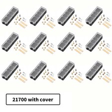 12Set 21700 Battery Holder Parallel Box Case Slot Series Solder-free Splicable