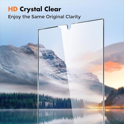 Tempered Glass Screen Protector+Camera Lens for Samsung S25 Ultra S25 Edge S24 - Picture 3 of 13