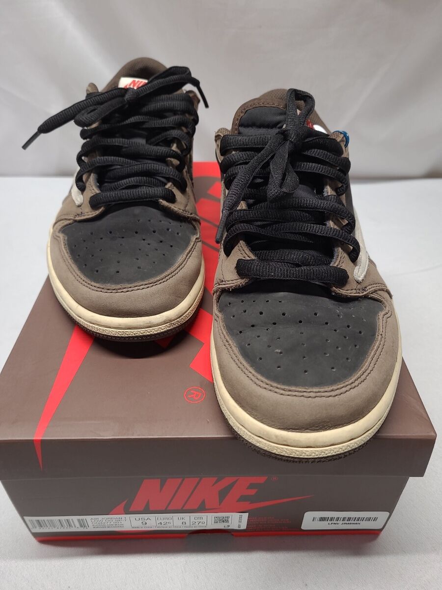 Jordan 1 Low x Travis Scott Mocha Men's Size 9 - 2019 Cactus Jordan 1 Low x Travis Scott Mocha Men's Size 9 - 2019 Cactus