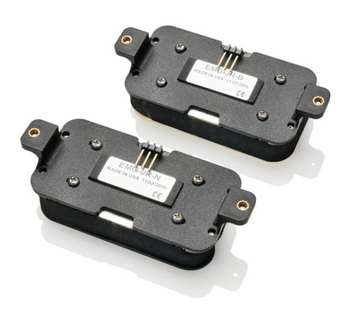 EMG Jim Root JR Daemonum Black Humbucker Set Short Shaft Pots (2 JR DROP A SETS) - Picture 2 of 2