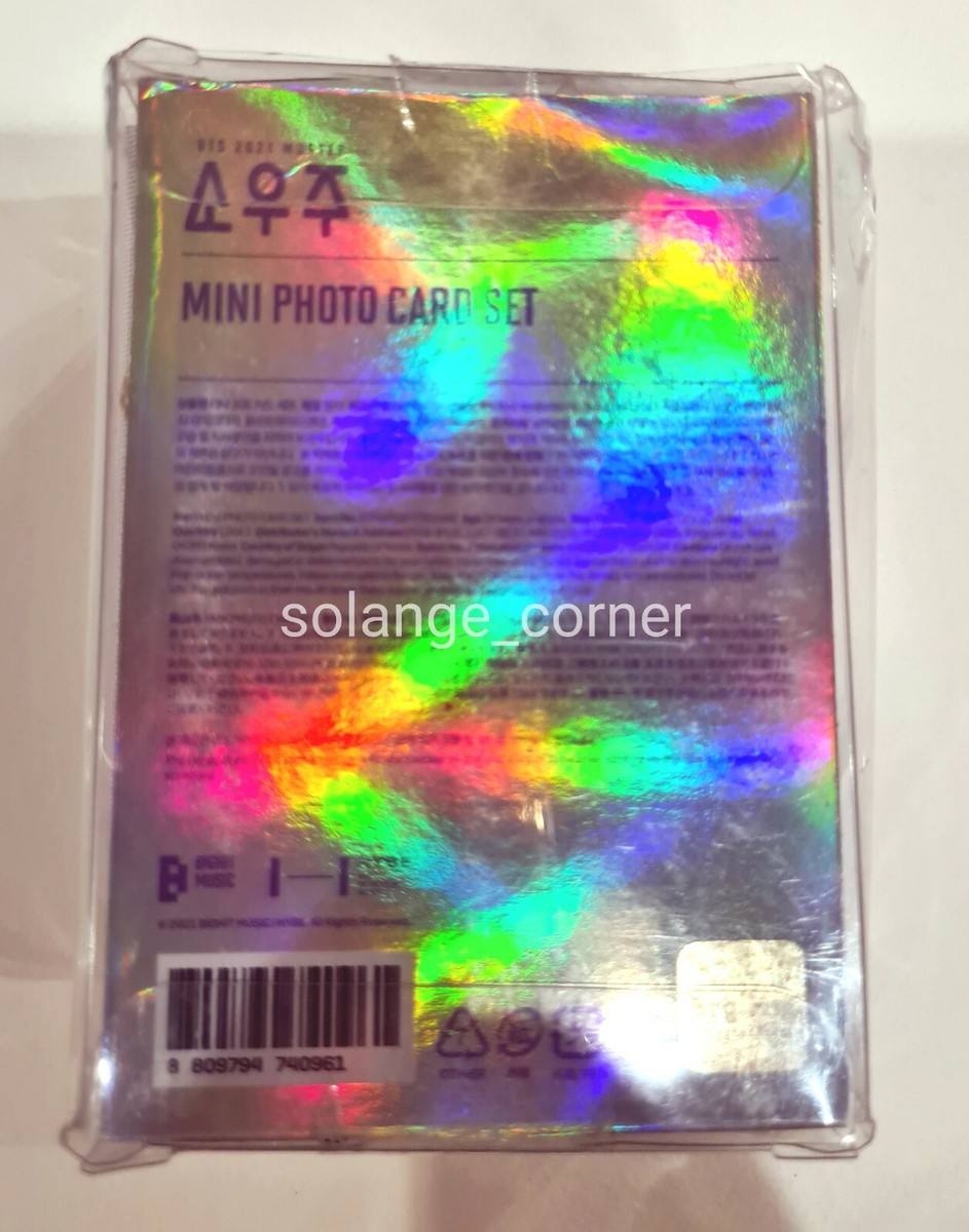 SEALED) BTS Muster SOWOOZOO Offiical Mini Photo Card 10 sets +