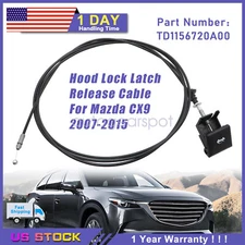 Hood Lock Latch Release Cable TD11-56-720A-00 Fit Mazda CX-9 2007-2015 V6 USA