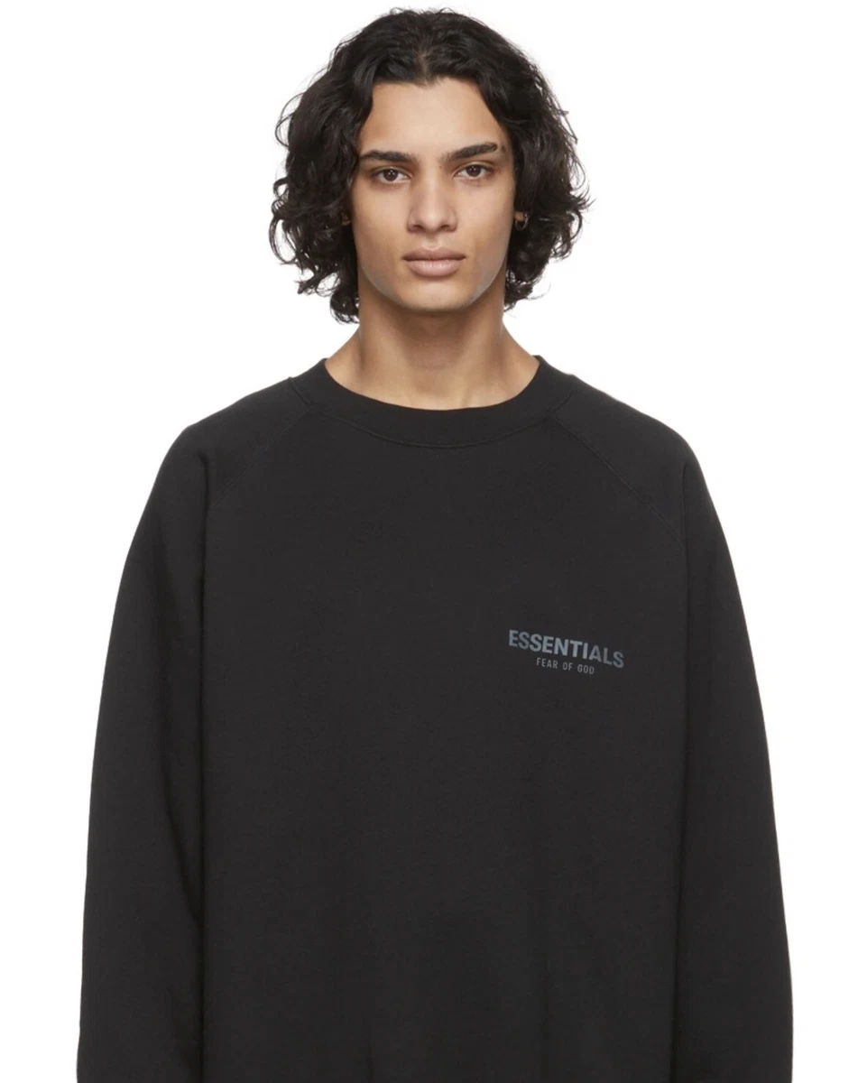 Fear of God Essentials Core Collection Crewneck Black size XXL