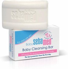 Sebamed Baby Cleansing Bar Soap 100g pH5.5 Acid Mantle For Delicate Skin