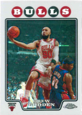 DREW GOODEN 2008-09 TOPPS CHROME REFRACTOR