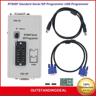 RT809F Standard Serial ISP Programmer USB Programmer Smart Read-Write Program