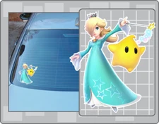 PRINCESS ROSALINA Vinyl Decal #2 Super Mario Bros. Sticker Car Window Decal