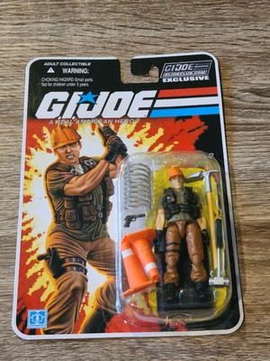 Hasbro Tollbooth GI Joe Club Exclusive Figure 2013 New on Card Combat Engineer