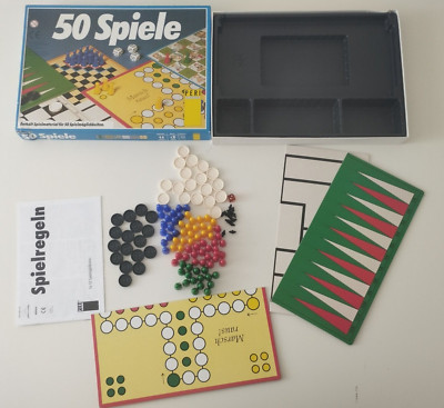 50 Spiele Sammlung Peri Spiele - Brettspiele - Ersatzteile - Würfel Spielfiguren