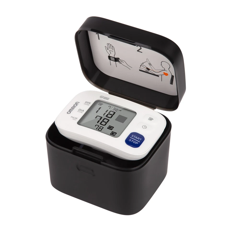 Omron3 Series Large Cuff Wrist Home Automatic Digital Blood Pressure Monitor - Image 4 of 4