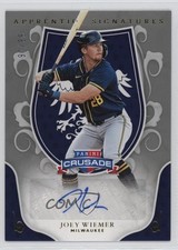 2024 Panini Crusade Apprentice Signatures Silver /99 Joey Wiemer Auto b4d