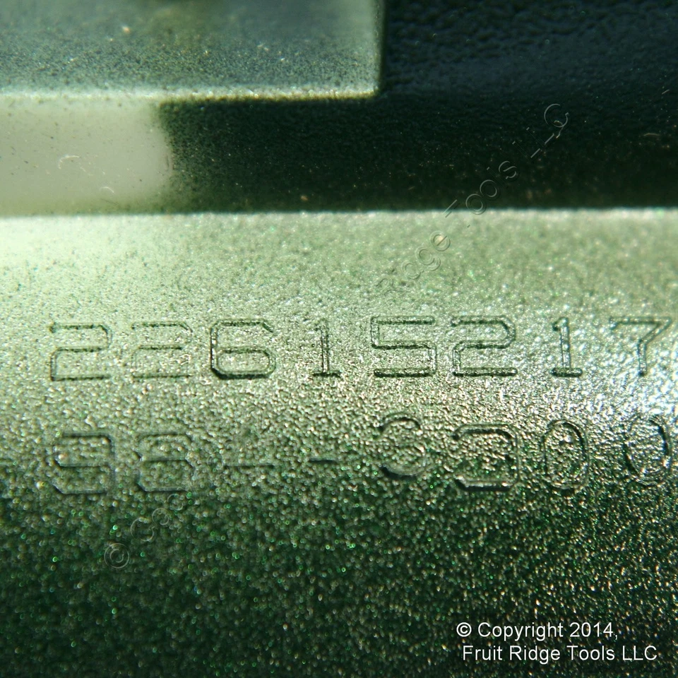 Manija de la puerta trasera izquierda verde del lado del conductor GM OEM para 99-05 Grand Am 99-04 Alero Foto 4 de 4