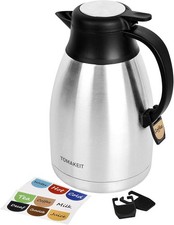 Thermal Coffee Carafe 2L/68 Oz Stainless Steel Vacuum Insulated Thermoses New