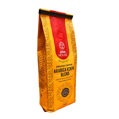 Java House Coffee Arabica Kenya Blend Medium Roast Medium Grind 250g Hand Roast