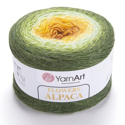 Yarnart Flowers Alpaca 20 Alpaca 80 Acrylic Fine Yarn 250G 940M For Knitting