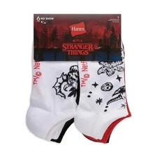 Hanes-St Men's Hell Fire Club No Show Socks, 6-Pack