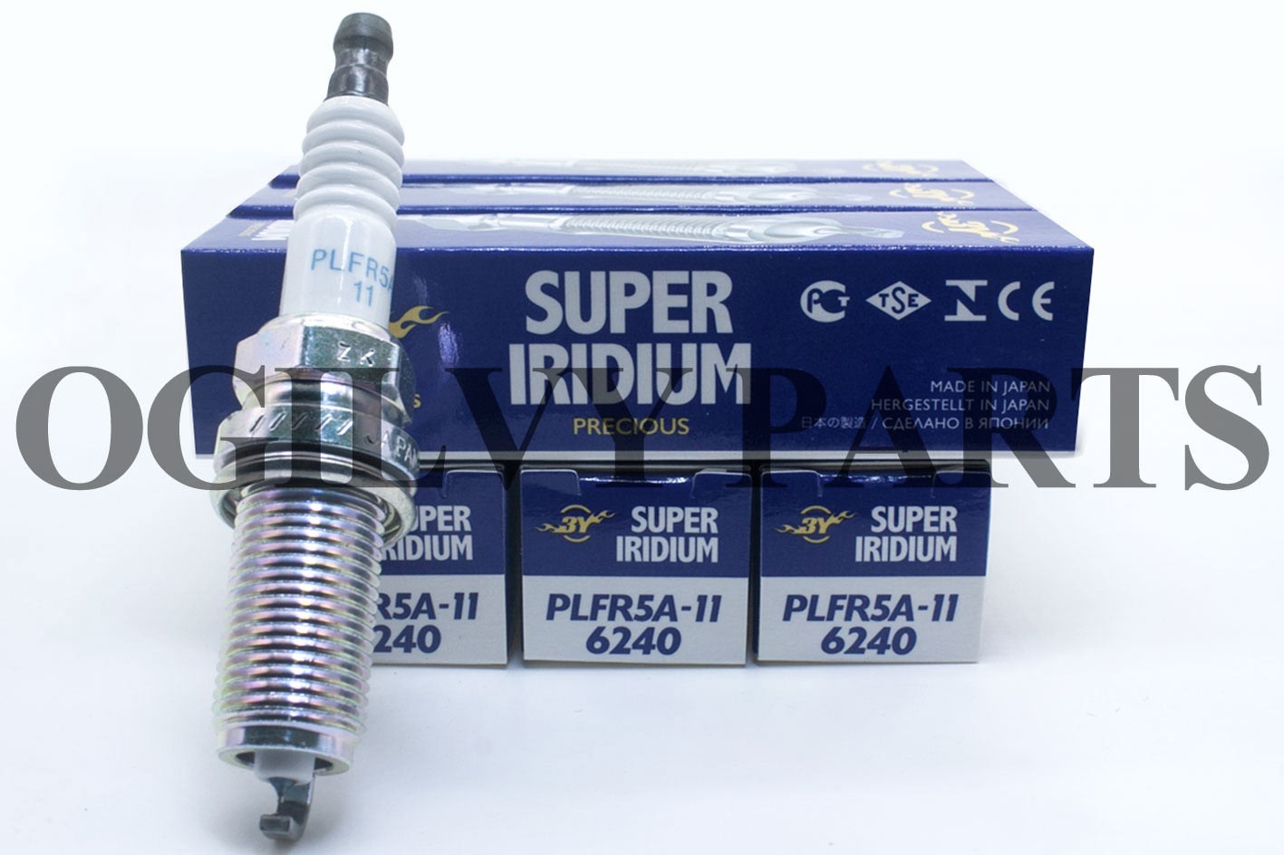 New Super Iridium 6 Spark Plugs PLFR5A11 6240 For INFINITI G35 2003-07 3.5L V6