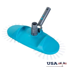Pool Vacuum W/ Rotative Brushes Above In-ground Pools Quick Release Hose Adaptor