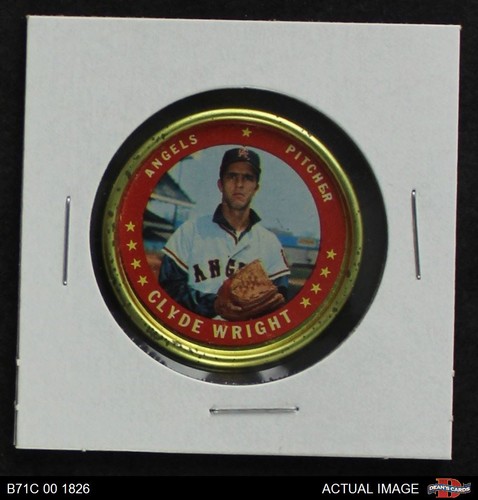 Clyde Wright #60 1971 Topps Coins card
